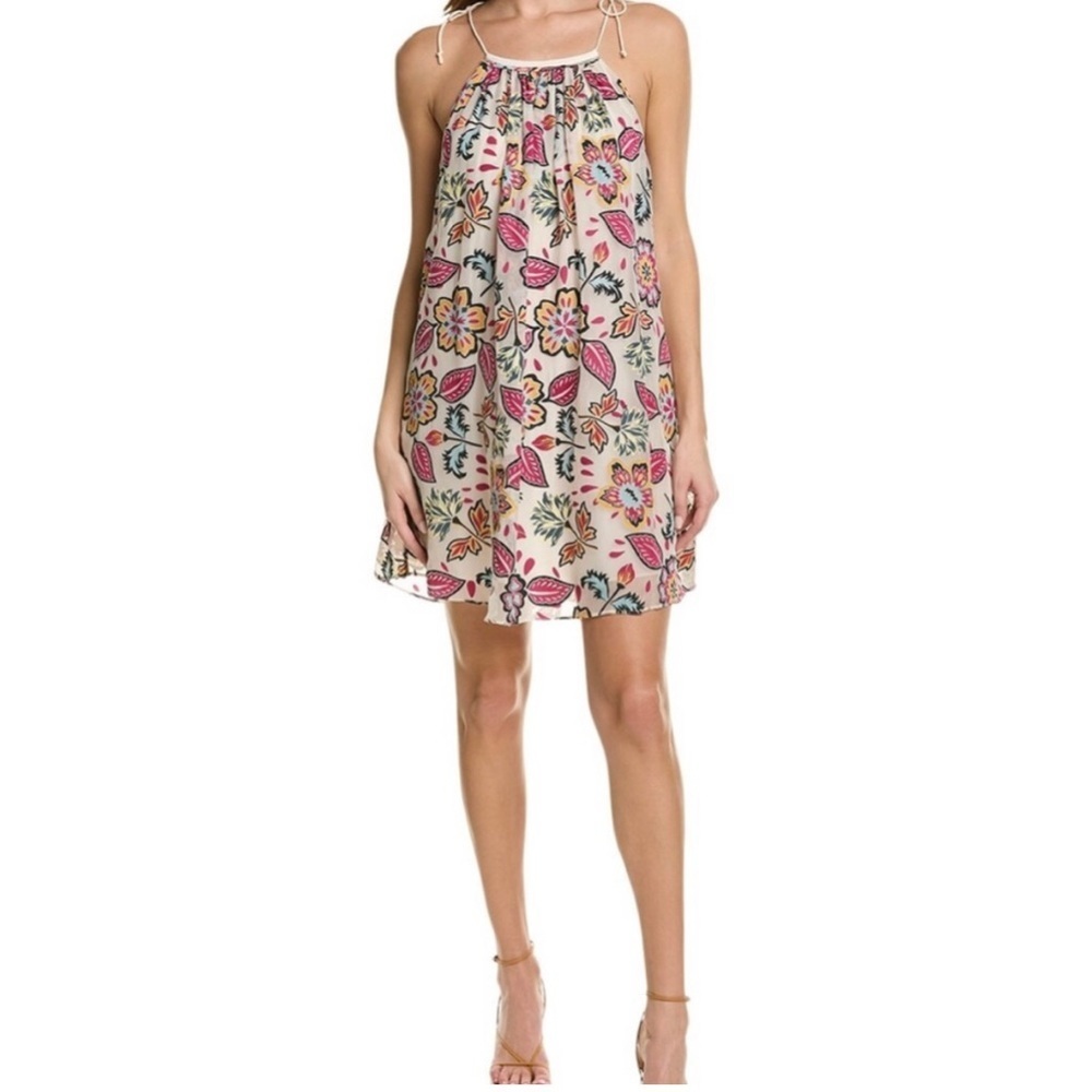 Rag & Bone Bailey floral tie strap dress